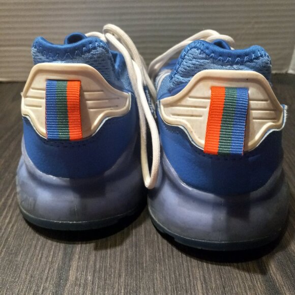 Adidas Ninja Boys 4 Boost Blue Running Shoes Sneakers 2K - Picture 11 of 14